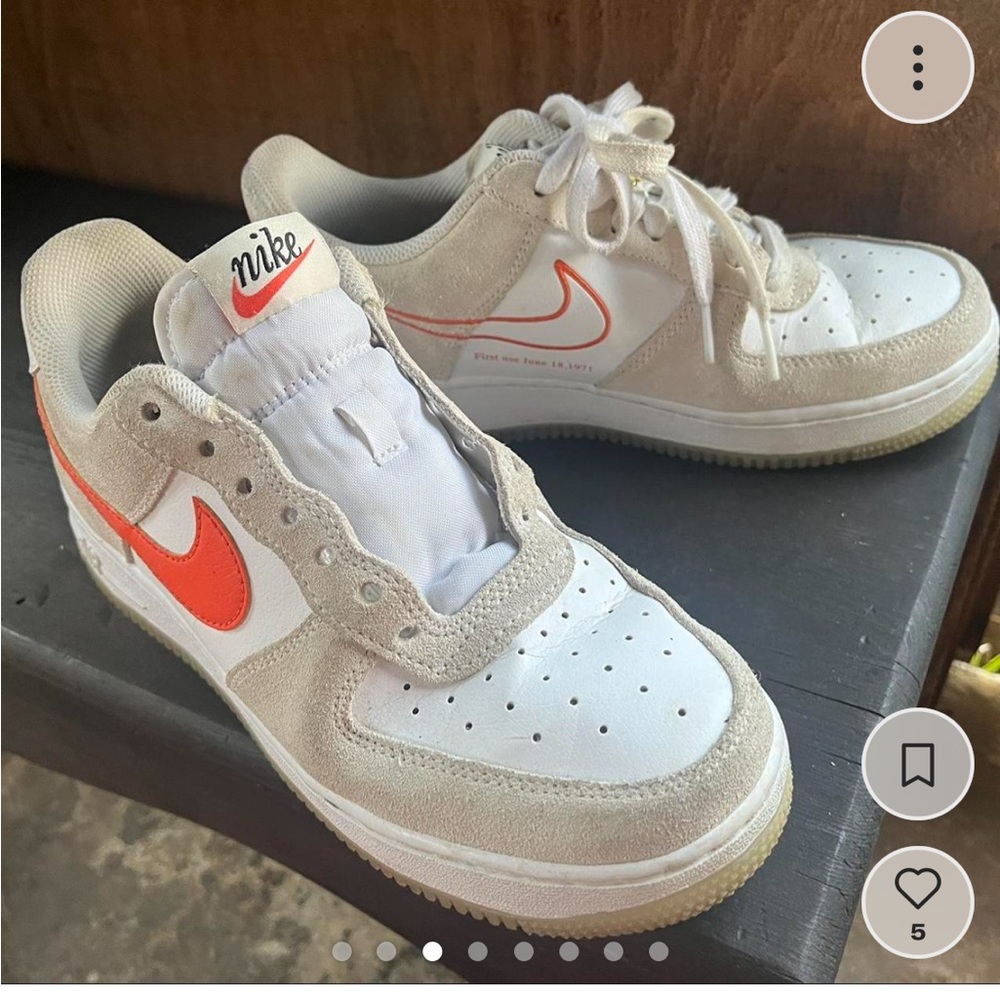 Nike Air Force- First Use